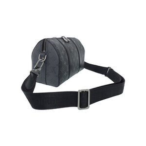 Louis Vuitton Shoulder Monogram Eclipse Bag Keepall City Black